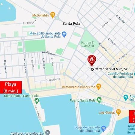 Centrico Apartamento Con Todo A Estrenar En La Playa Santa Pola Eksteriør billede
